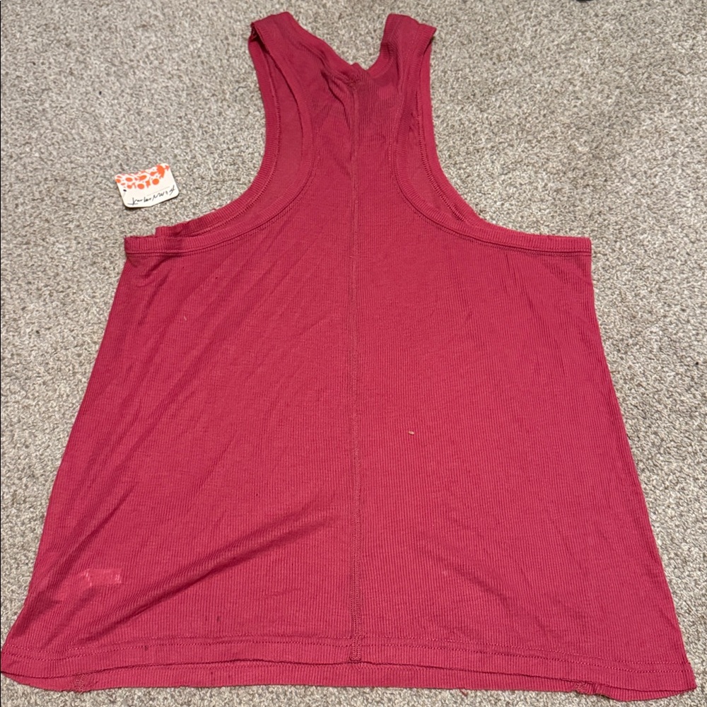 FP Movement Love Tank Wild Raspberry Ribbed Racerback NWT Large - Picture 11 of 14